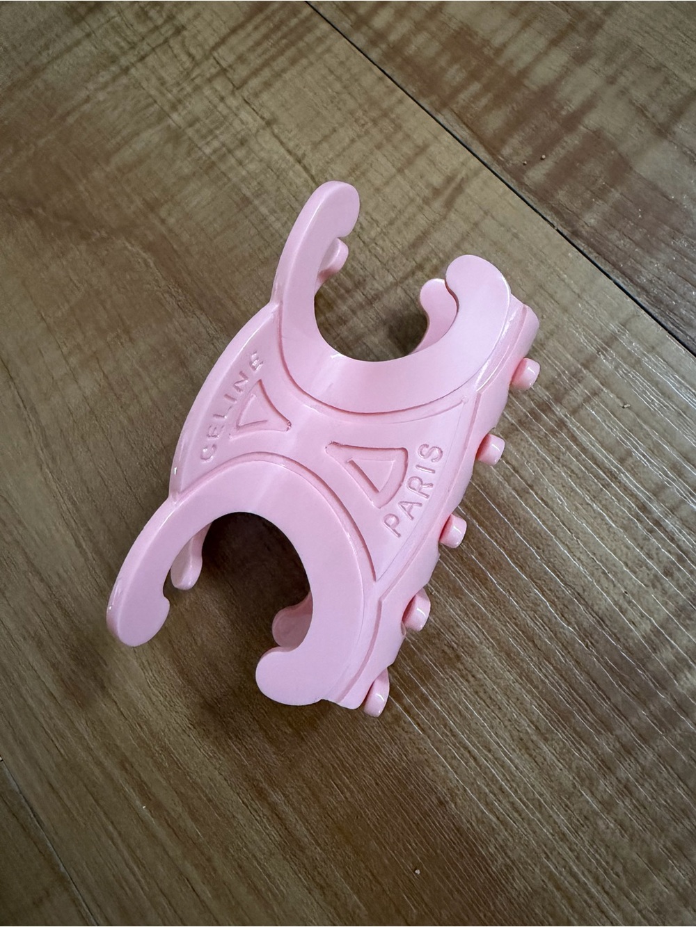 Pink Sculptural Hair Claw